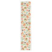 Chemin De Table Court Flowers (Devant)