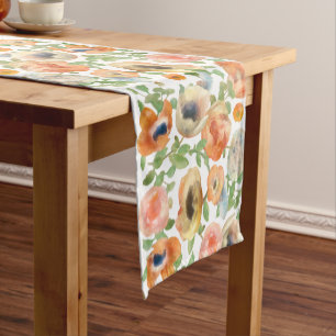 Chemin De Table Court Flowers