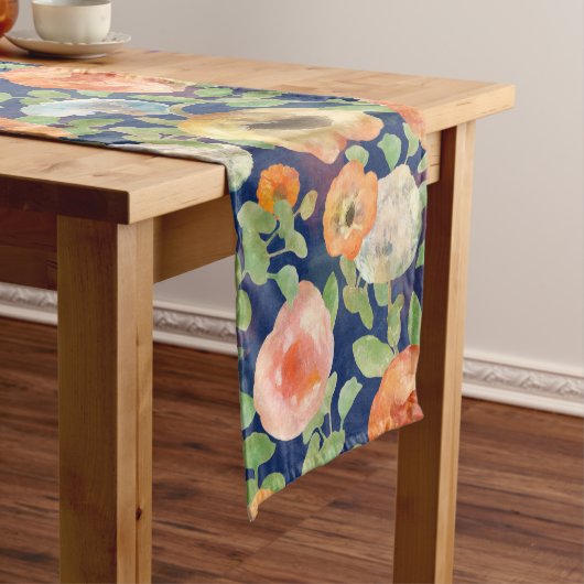 Chemin De Table Court Flowers (In Situ)