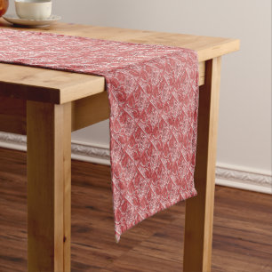 Chemin De Table Court FONCTIONNEMENT DE TABLE 22 ROSES EN MÉTAL 14x72po
