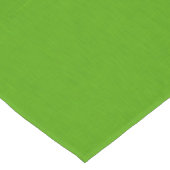 Chemin De Table Court Fond texturé vert citron calme et simple (Coin)