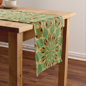 Chemin De Table Court Formes Abstraites, style Matisse, ajouter du texte (In Situ)