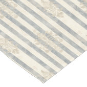 Chemin De Table Court French Retro Damask Stripe Table Runner (Coin)