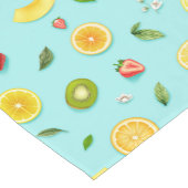 Chemin De Table Court Fruits mixtes (Coin)
