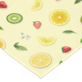 Chemin De Table Court Fruits mixtes 2 (Coin)