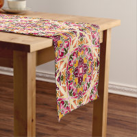 Fuchsia rose orange coloré vintage mexicain