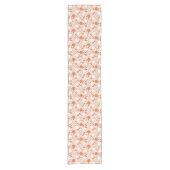 Chemin De Table Court Fun Retro Ghost & Jack-O-Lantern Motif (Devant)