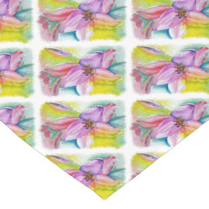 CHEMIN DE TABLE COURT FUNKY NEON LILY