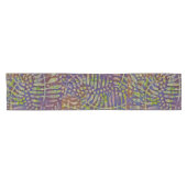 Chemin De Table Court Gabarit d'impression Gelli Art Abstrait (Horizontal)