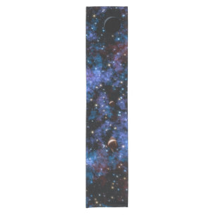Chemin De Table Court Galaxies colorées, étoiles et planètes