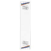 Chemin De Table Court Gay pride Rainbow Mariage Table Runner (Devant)