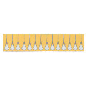 Chemin De Table Court Girls Lacrosse Decor Short Table Runner (Horizontal)