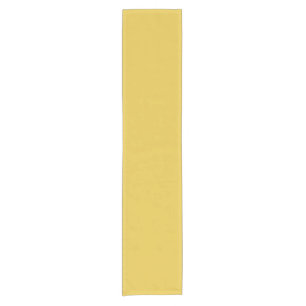 Chemin De Table Court Golden Mid-tone Yellow Solid Color 040-76-30 - Huh