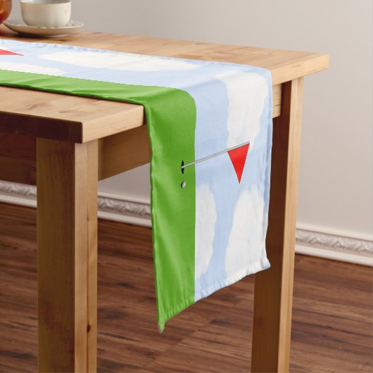 Chemin De Table Court Golf Event (In Situ)