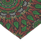 Chemin De Table Court Gothique Feuilles  Mandala Motif (Coin)