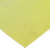 Chemin De Table Court Gradation géométrique jaune moderne (Coin)