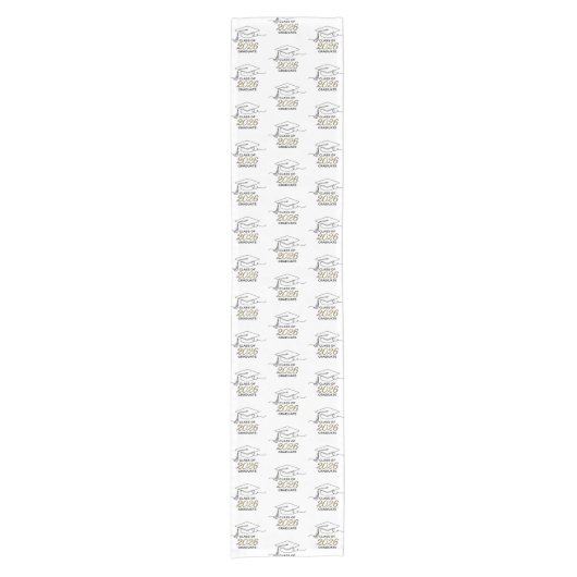 Chemin De Table Court Graduation Table Runner / Camino de Mesa (Devant)