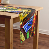 Chemin De Table Court Graffiti 17 trcna (In Situ)