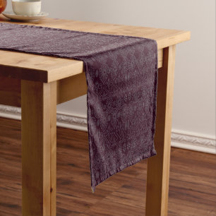 Chemin De Table Court Graines de pieuvre textile fibreuse à la vinificat