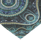 Chemin De Table Court Grand Royal Julian Fractal Mandala Motif (Coin)