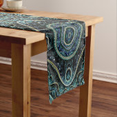 Chemin De Table Court Grand Royal Julian Fractal Mandala Motif (In Situ)