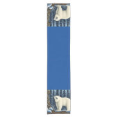 Chemin De Table Court Grande Ours Blanc Du Nord (Devant)