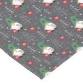 Chemin De Table Court Green Gnome Arbre de Noël Motif (Coin)