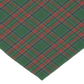 Chemin De Table Court Green Stewart Plaid (Coin)