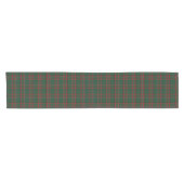 Chemin De Table Court Green Stewart Plaid (Horizontal)