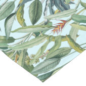 Chemin De Table Court Green Tropical Jungle Banana Tree Strelitzia (Coin)