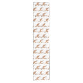 Chemin De Table Court Greyhound dog (Devant)