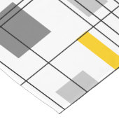 Chemin De Table Court Grille du milieu du siècle (Coin)