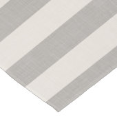 Chemin De Table Court Gris et ivoire | Ferme moderne (Coin)