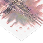 Chemin De Table Court Grunge mots chrétiens croisent (Coin)