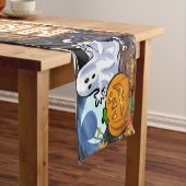 Chemin De Table Court Halloween éffrayant et mignon (In Situ)