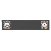 Chemin De Table Court Halloween Go Ghouls Ghost Retro Costume (Horizontal)