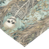 Chemin De Table Court Halloween gothique vintage squelette (Coin)