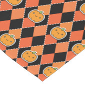 Chemin De Table Court Halloween Kawaii Jack-o-lanterne Jacquard (Coin)