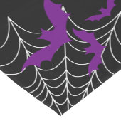 Chemin De Table Court Halloween noir (Coin)