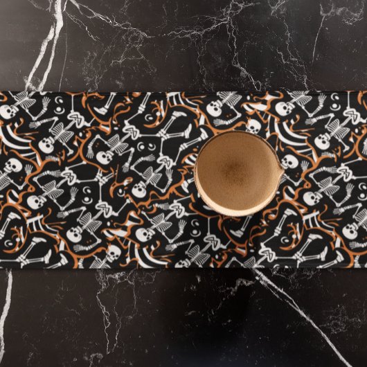 Chemin De Table Court Halloween ou Jour du Parti des Morts