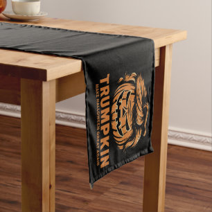 Chemin De Table Court Halloween Trumpkin Rendre Halloween Grande Encore 
