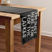 Hanoukka Je suis juste ici pour les Latkes juifs