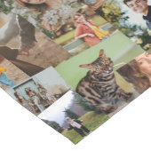 Chemin De Table Court Haphazardly Overlapping Photos Collage Modèle (Coin)