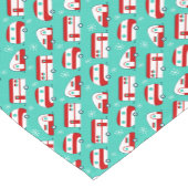 Chemin De Table Court Happy Campers (Coin)