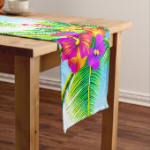Chemin De Table Court Hawaï Tropical Motif sans couture (In Situ)
