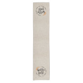 Chemin De Table Court Hello Fall Wreath Rustic (Devant)