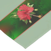 Chemin De Table Court Hibiscus (Coin)