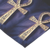 Chemin De Table Court Hiéroglyphes d'Ankh et d'Égypte (Coin)