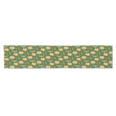 Chemin De Table Court Hiver Coagecore Coucher Fox Vert (Horizontal)