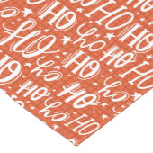 Chemin De Table Court Ho Ho Ho Noël Vacances Chic Moderne (Coin)